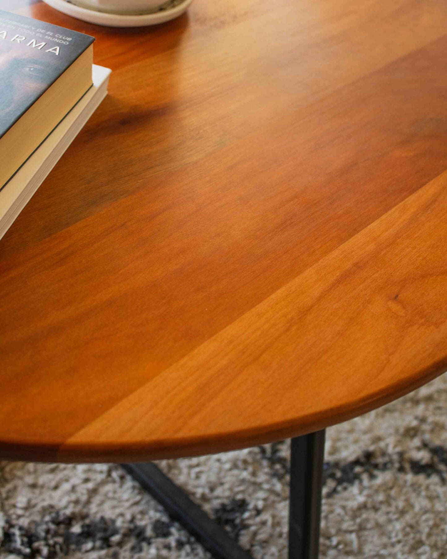 Mesa de Centro con Madera de Roble