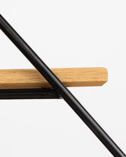 Repisa Rombo con Madera de Eucalipto