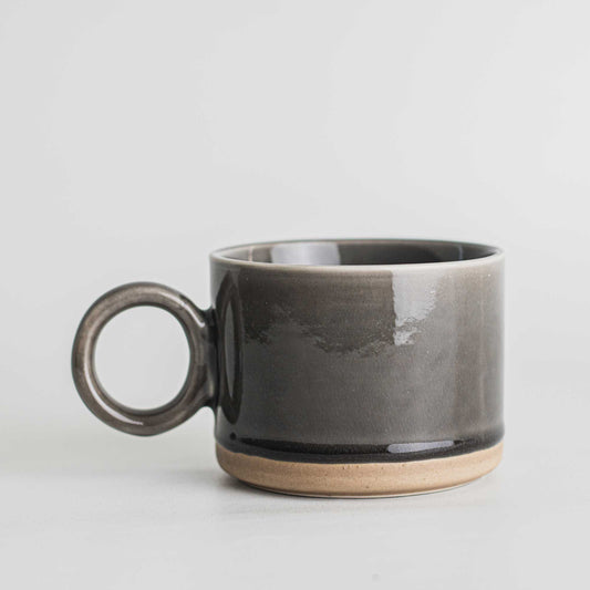 Tazón Gris 400 ml – Niebla de Cerámica