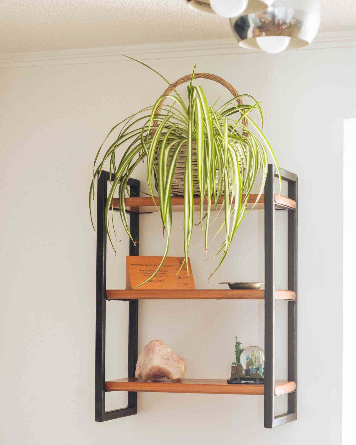 Repisa Clavel con Madera de Roble