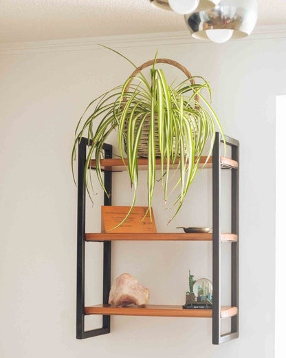 Repisa Clavel con Madera de Roble